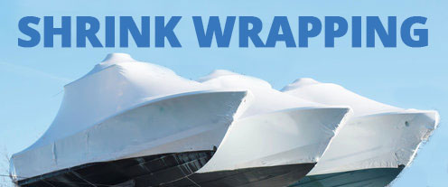 Boat shrink wrapping services for winterization in Williamsburg, VA